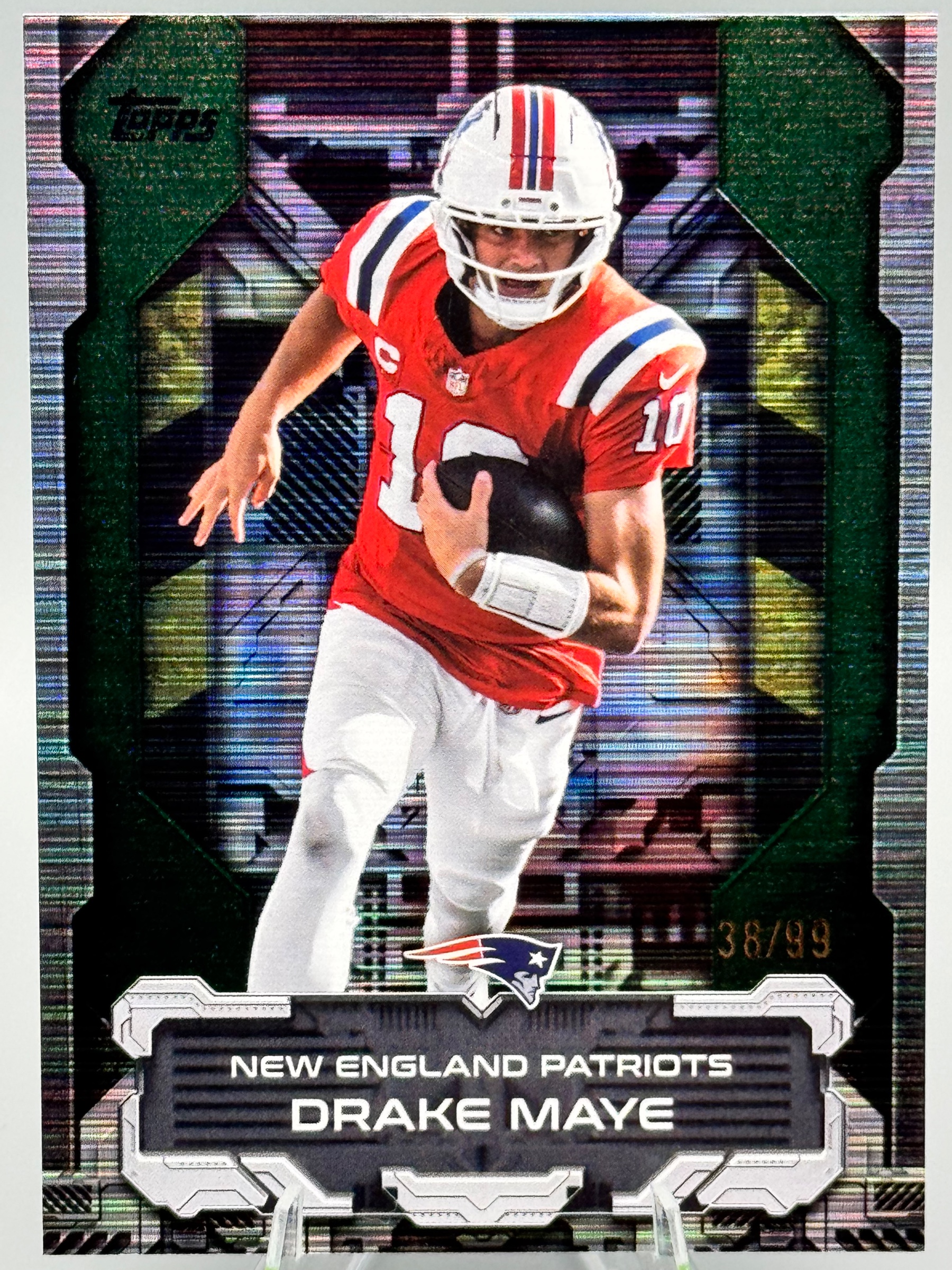 2026 Topps Flagship Touchdown Machines Drake Maye /99