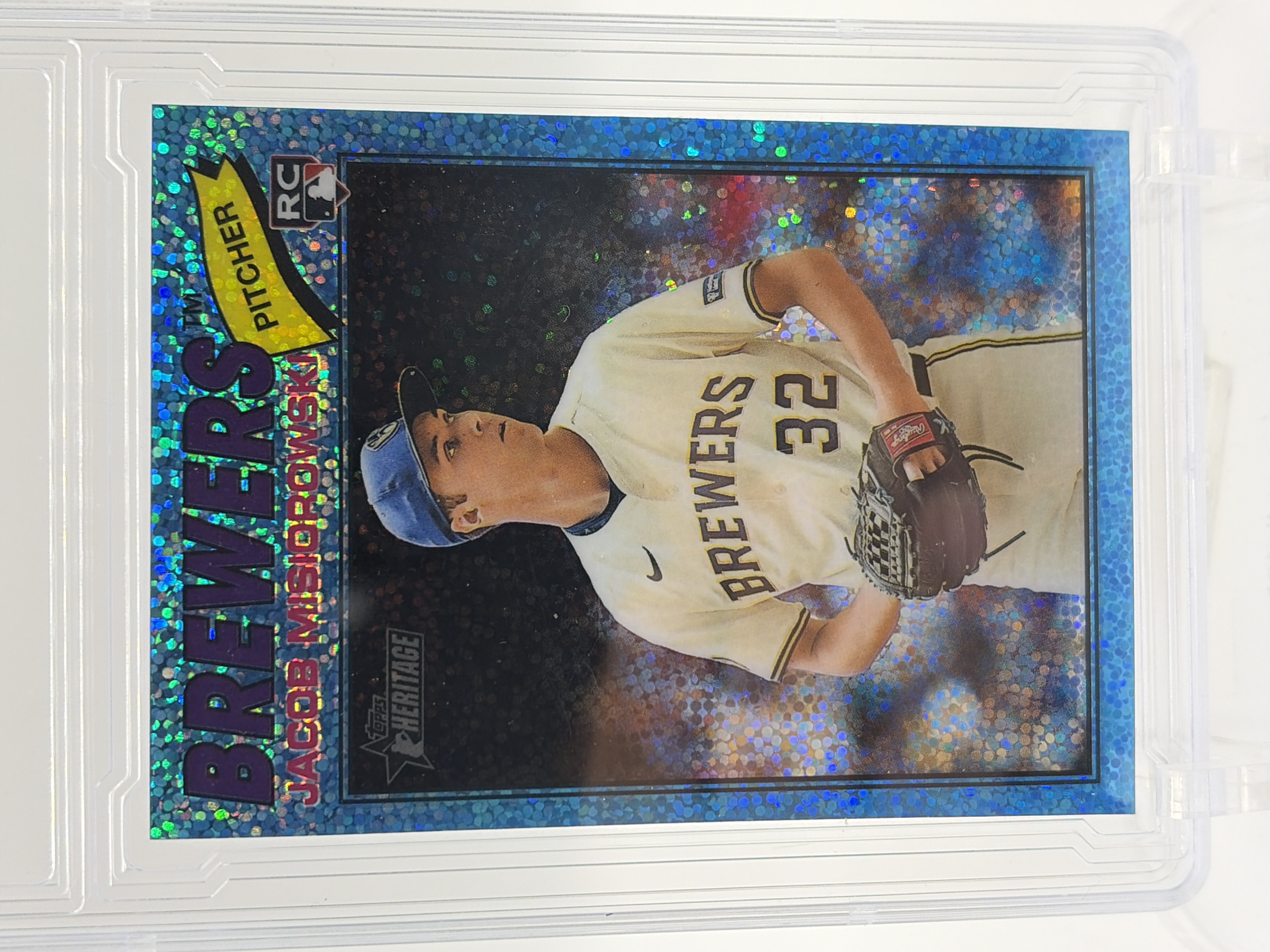 2026 Topps Heritage Jacob Misiorowski #144