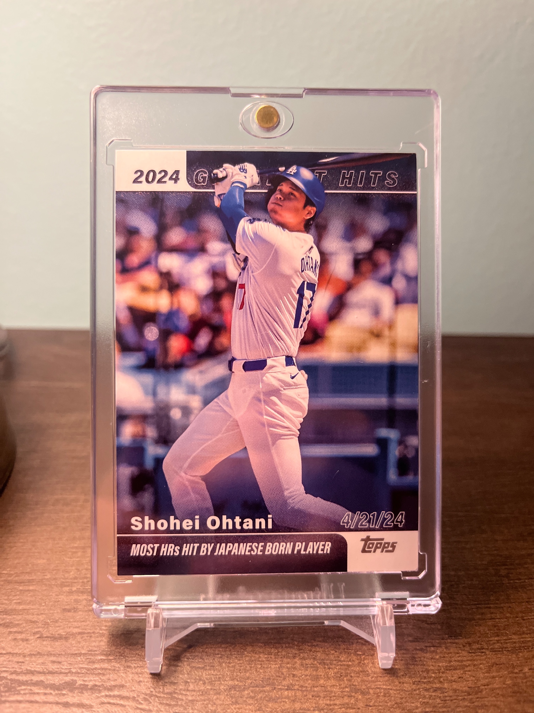 2025 Topps 2024 Greatest Hits Shohei Ohtani #GH-8