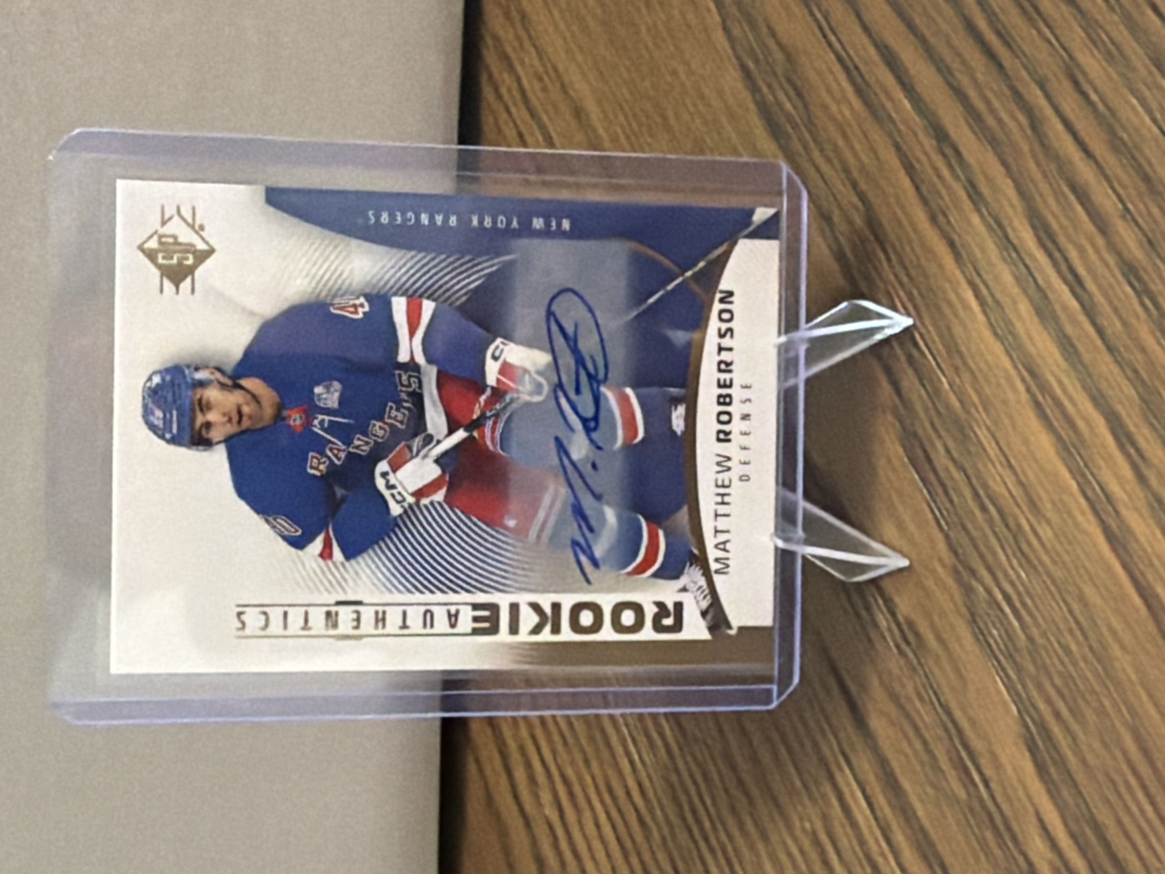 Matthew Robertson Rookie Authentic Auto 25/25